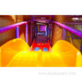 Children Indoor Playground Colorful Slides